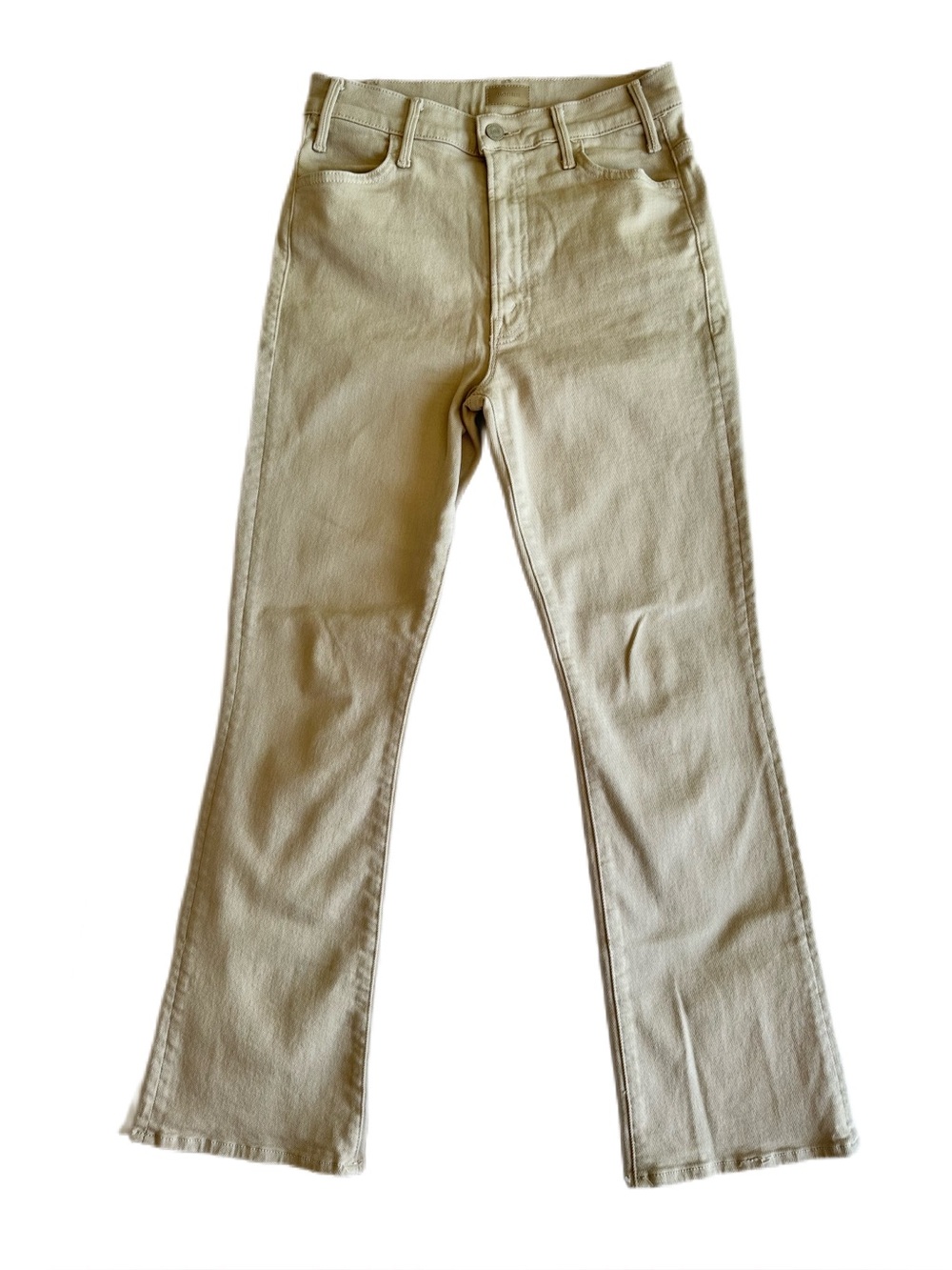 MOTHER The Hustler Flood Second Chance High Rise Flare Jeans Size 28